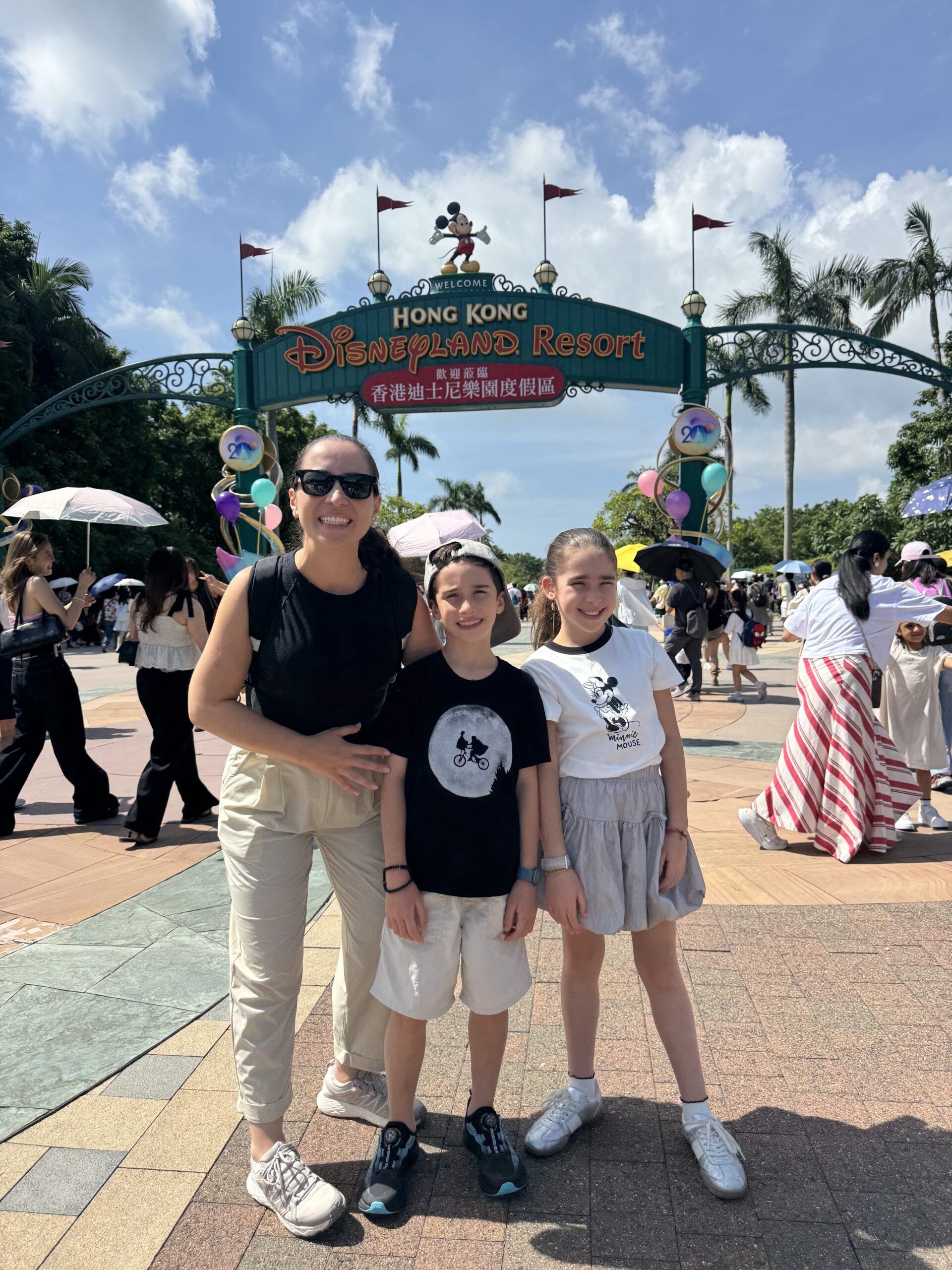 disney hong kong entrada do parque