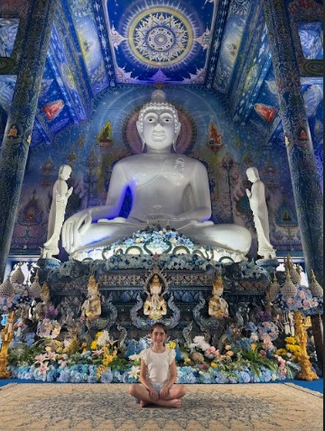 wat rong suea ten — o templo azul na tailândia