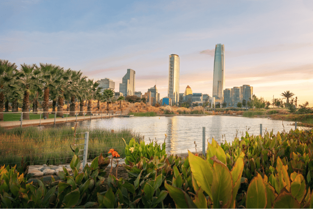 parque bicentenário santiago
